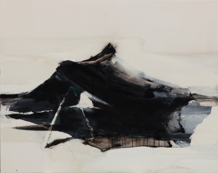 ohne Titel, Eitempera auf Leinwand, 120 x 150 cm, 2011